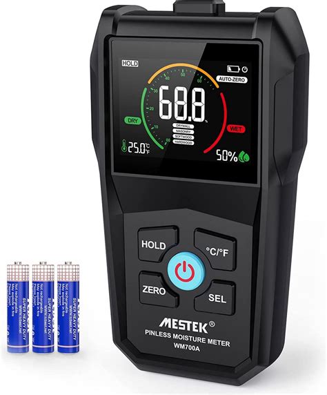 mestek vochtmeter|Mestek Pinless Vochtmeter WM700A .